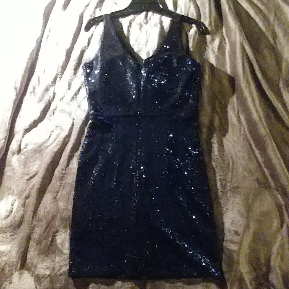 🆕 Morgan & Co. blue cocktail dress